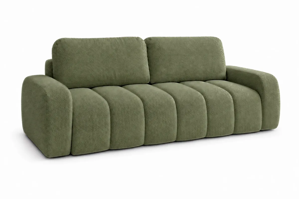 Sofa IBIZA w tkaninie CORAL 25, Szałwiowy