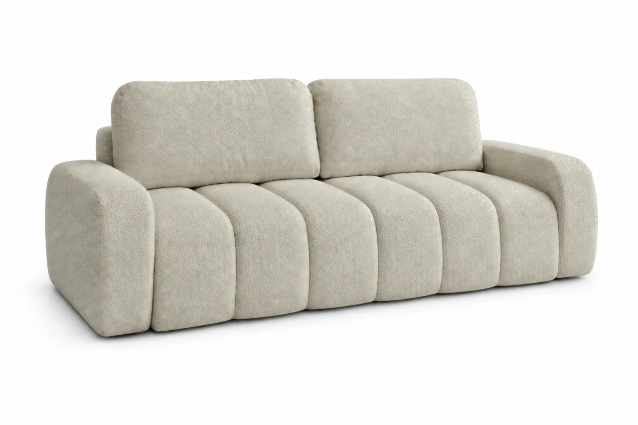 Sofa IBIZA w tkaninie FREDO 15, Ecru