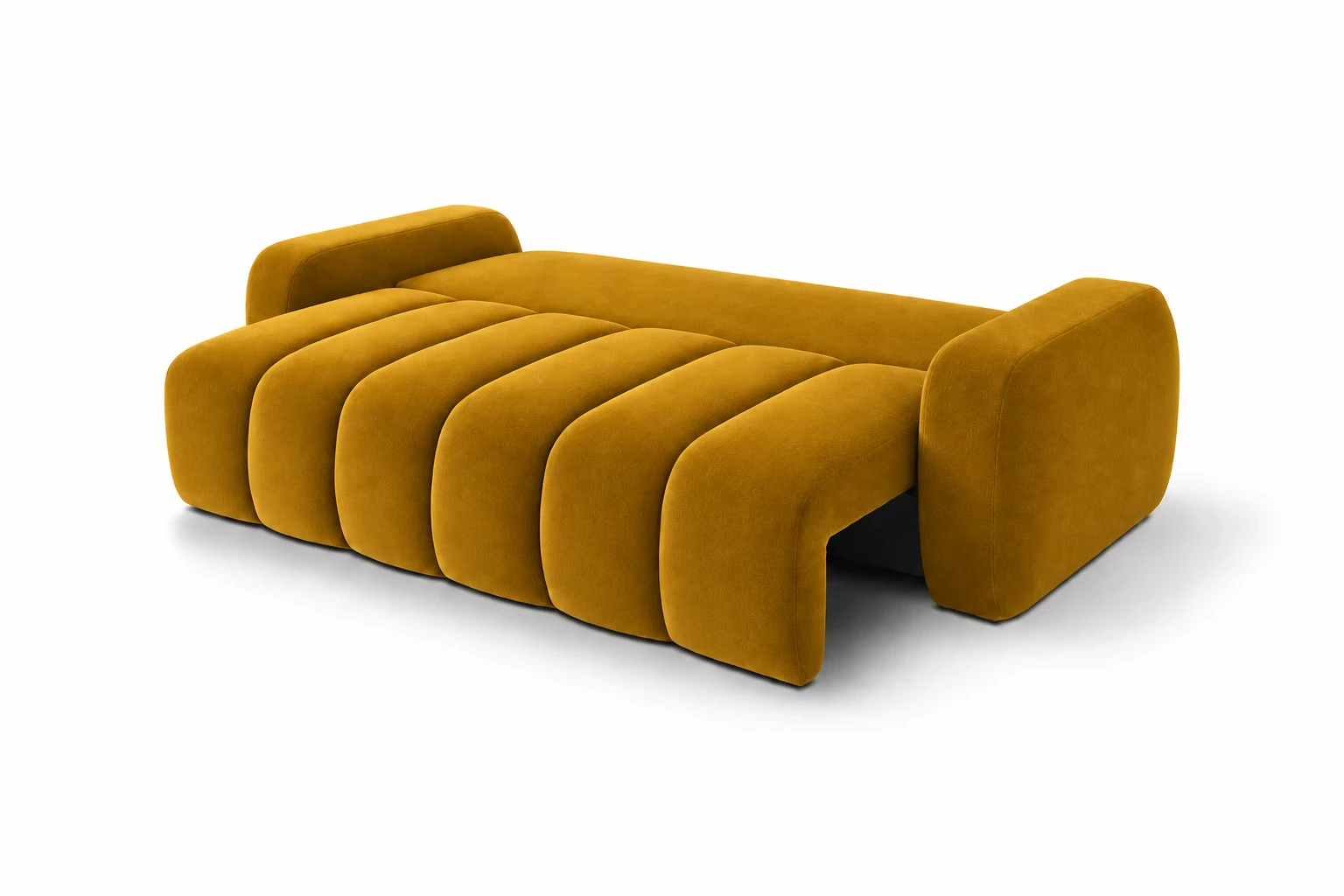 Sofa IBIZA 258 cm - funkcja spania, Salvador 09 złoty