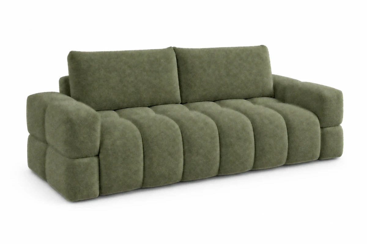 Sofa ISSORO w tkaninie CORAL 25, Szałwiowy