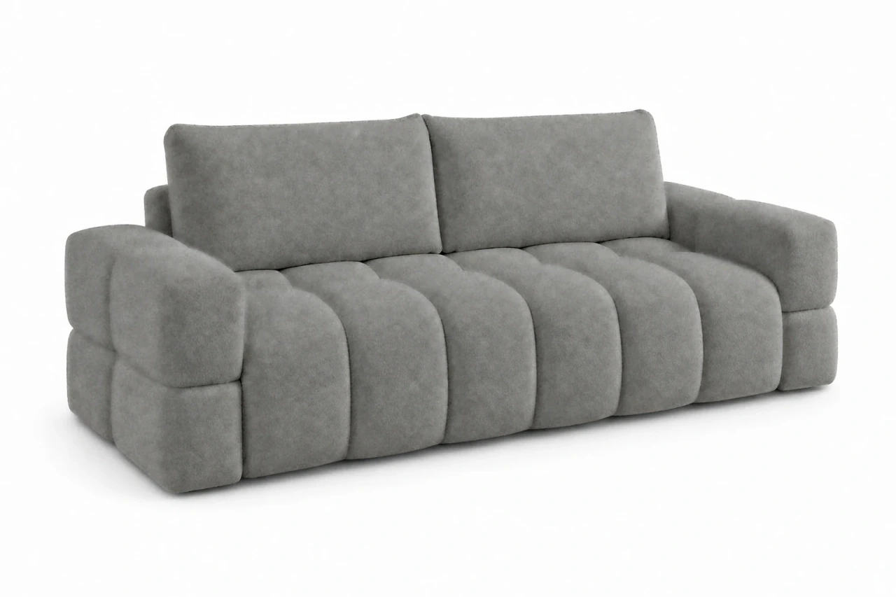 Sofa ISSORO w tkaninie FREDO 35, Szary
