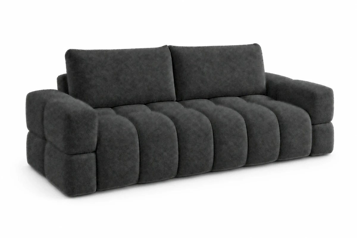 Sofa ISSORO w tkaninie FREDO 40, Grafit