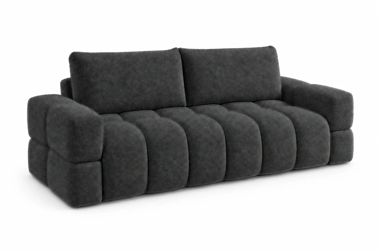 Sofa ISSORO w tkaninie FREDO 40, Grafit