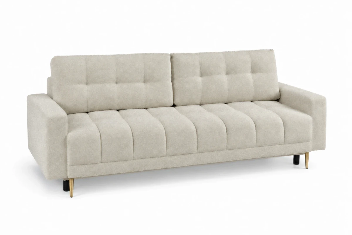 Sofa PRINCE w tkaninie FREDO 20, Śmietanka