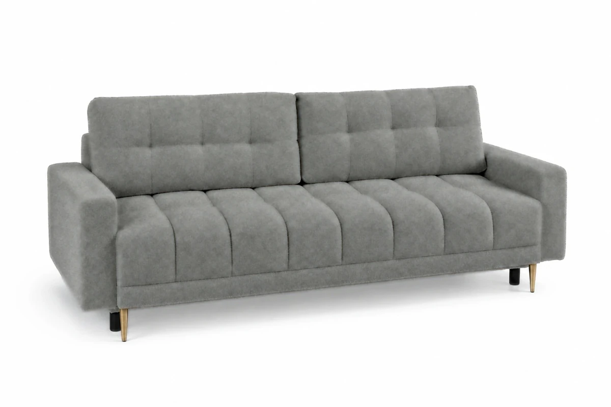 Sofa PRINCE w tkaninie FREDO 35, Szary